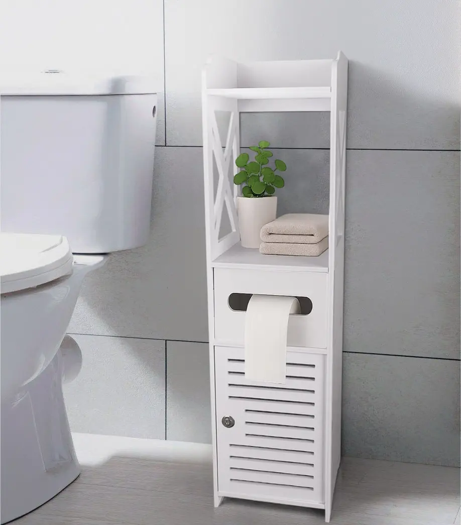 Dulap de baie Ruhhy 25763 (White)