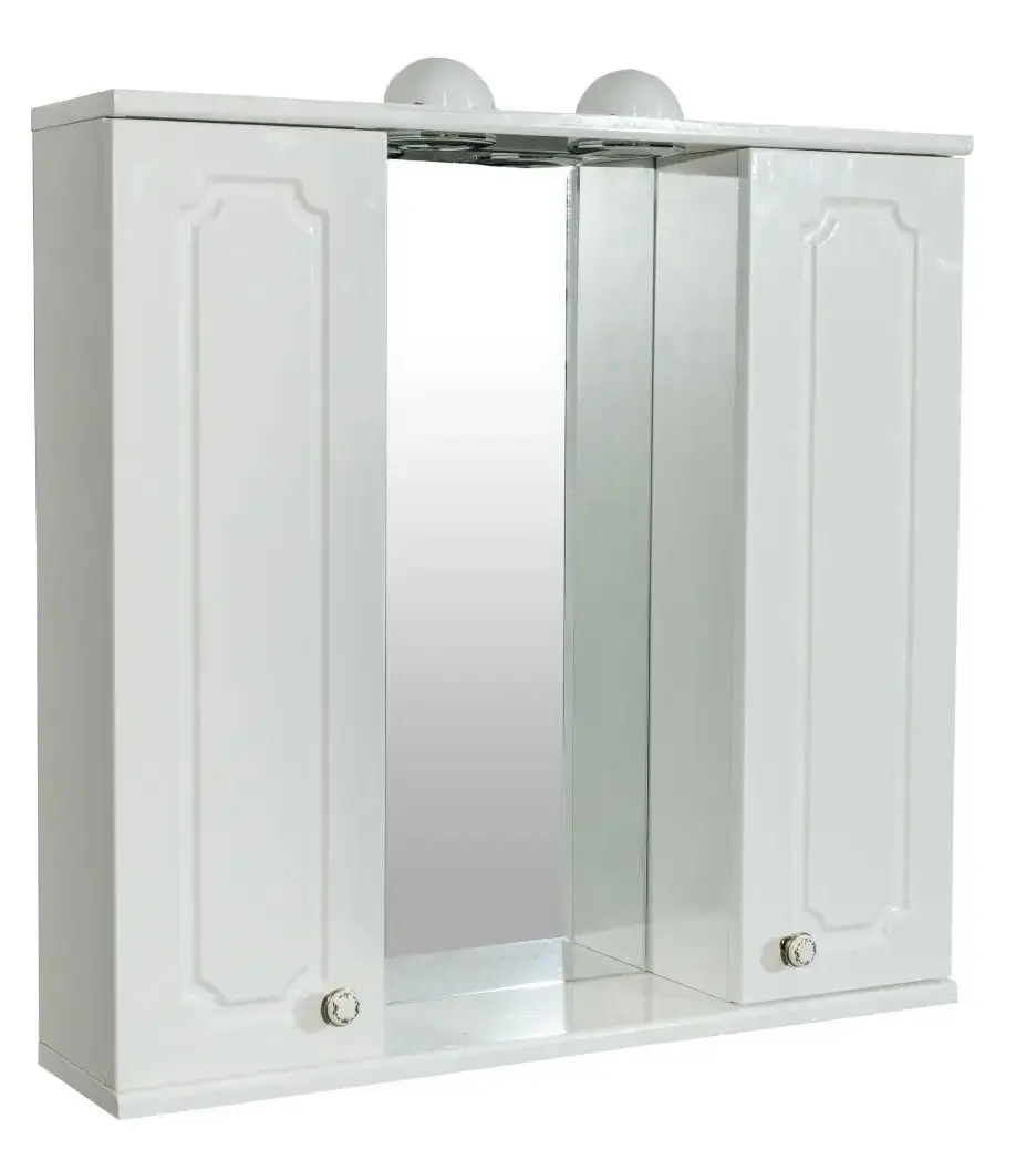 Шкаф с зеркалом Sanitop Rustik Antik 2D (White)