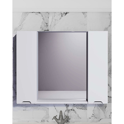 Dulap cu oglinda Supraten Dijon 100 (White)