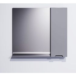 Dulap cu oglinda Supraten Dijon 90 Right (Grey)