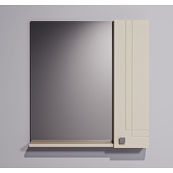 Шкаф с зеркалом Supraten Gasconi 75 Right (Beige) Thumb