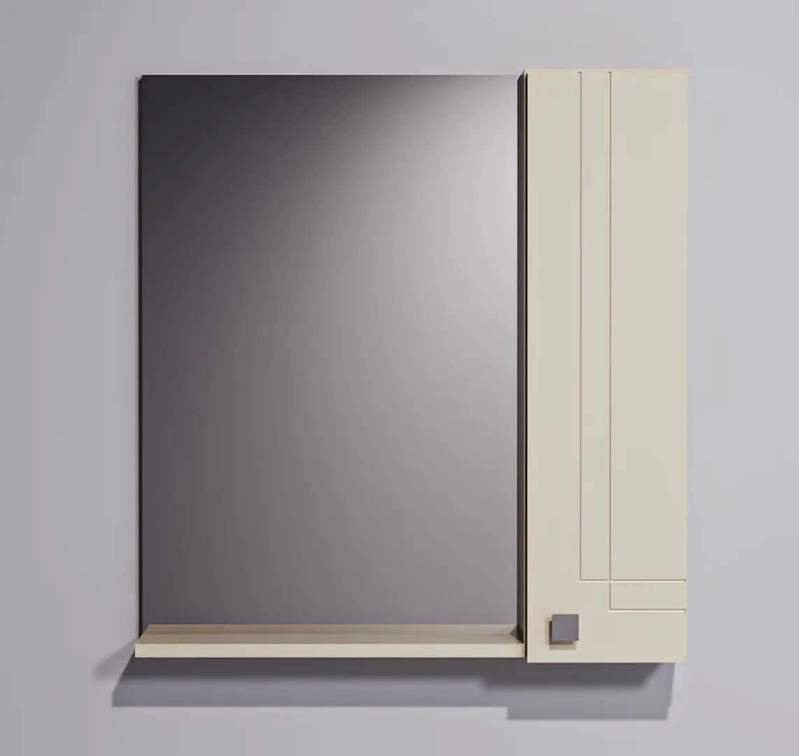 Шкаф с зеркалом Supraten Gasconi 75 Right (Beige)