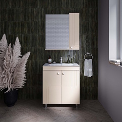 Шкаф с зеркалом Supraten Gasconi 75 Right (Beige) Thumb