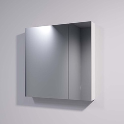 Шкаф с зеркалом Supraten Marseille 80 (White) Thumb