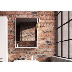 Dulap cu oglinda Supraten Paris 55 Left (White)