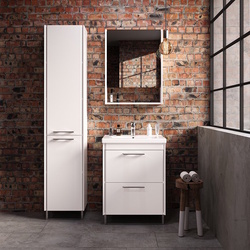 Dulap cu oglinda Supraten Paris 55 Right (White) Thumb