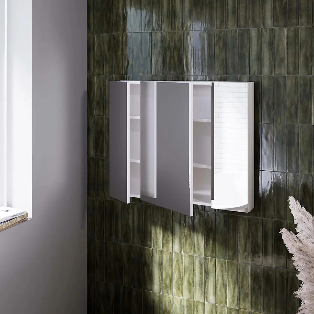 Dulap cu oglinda Supraten Savoie 100 (White)