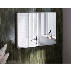 Dulap cu oglinda Supraten Savoie 120 (White)