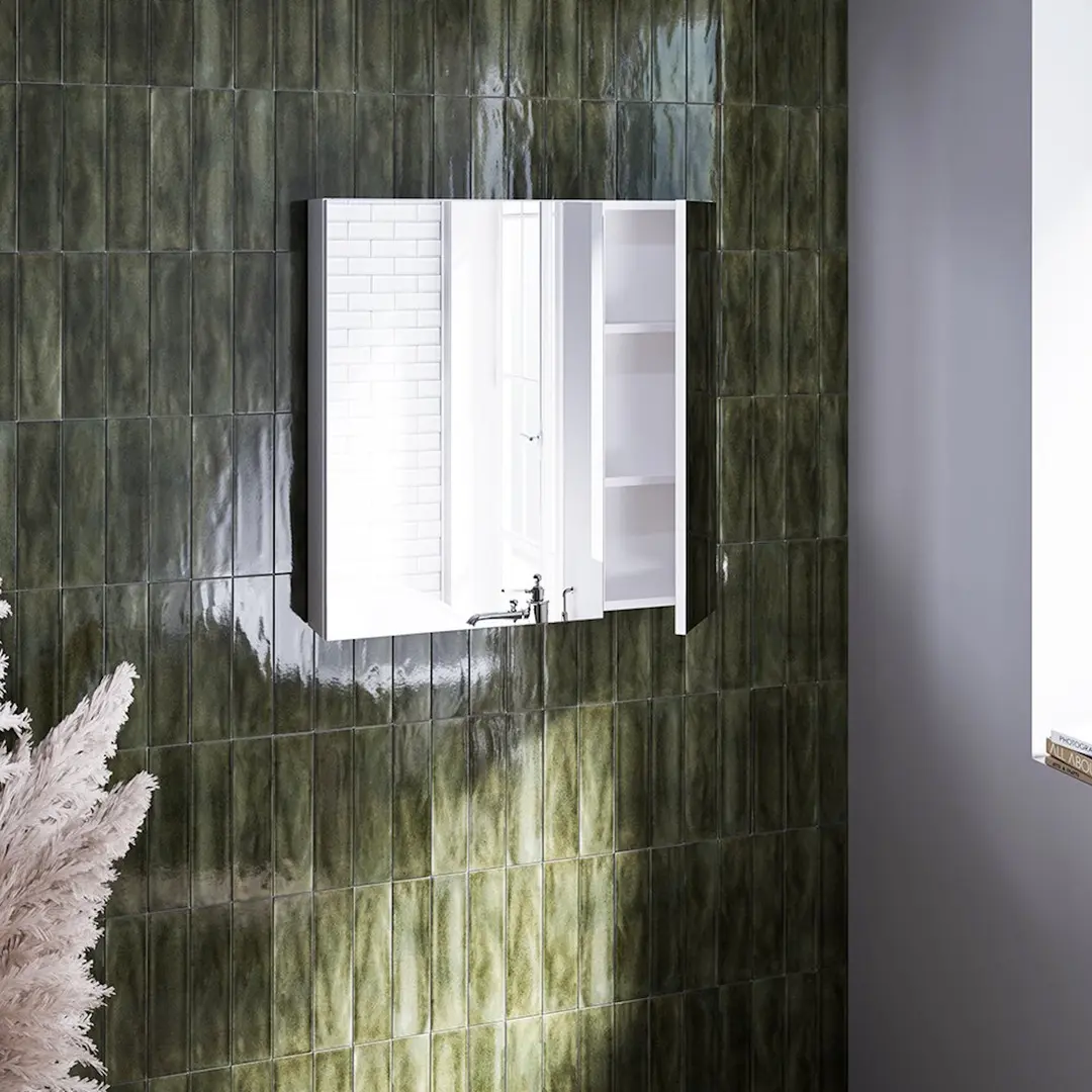 Dulap cu oglinda Supraten Savoie 90 (White)