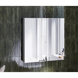 Dulap cu oglinda Supraten Savoie 90 (White)