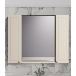 Dulap cu oglinda Supraten Tuluza 100 (Beige)