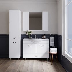 Dulap cu oglinda Supraten Tuluza 100 (White) Thumb