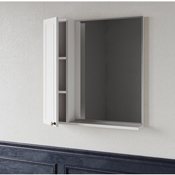 Dulap cu oglinda Supraten Tuluza 65 Left (White)