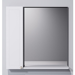 Dulap cu oglinda Supraten Tuluza 80 Left (White) Thumb