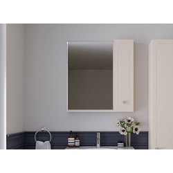 Шкаф с зеркалом Supraten Valua 75 Right (Beige)