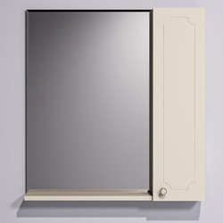 Dulap cu oglinda Supraten Valua 90 Right (Beige) Thumb