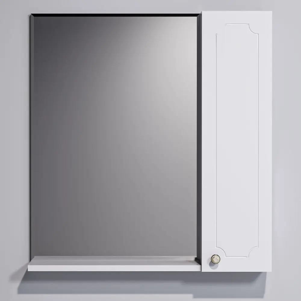 Dulap cu oglinda Supraten Valua 90 Right (White)