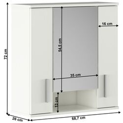 Dulap Tempo Kondela Lessy 01 (White Matt) Thumb