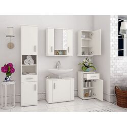 Dulap Tempo Kondela Lessy 01 (White Matt) Thumb