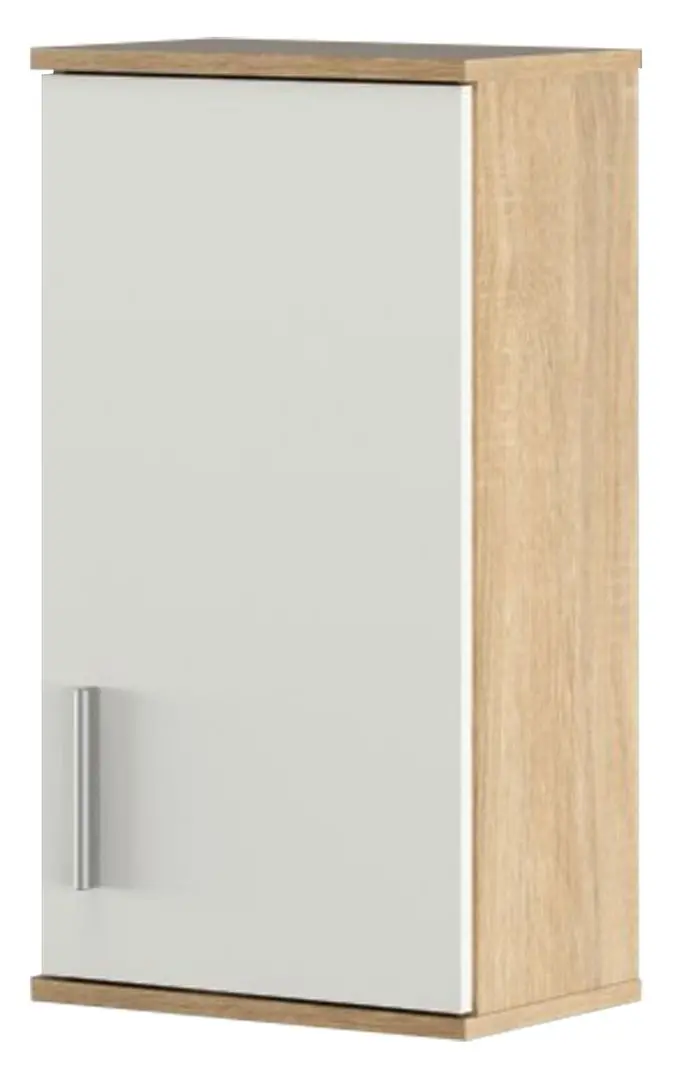 Dulap Tempo Kondela Lessy New 04 (Sonoma Oak/White Matt)