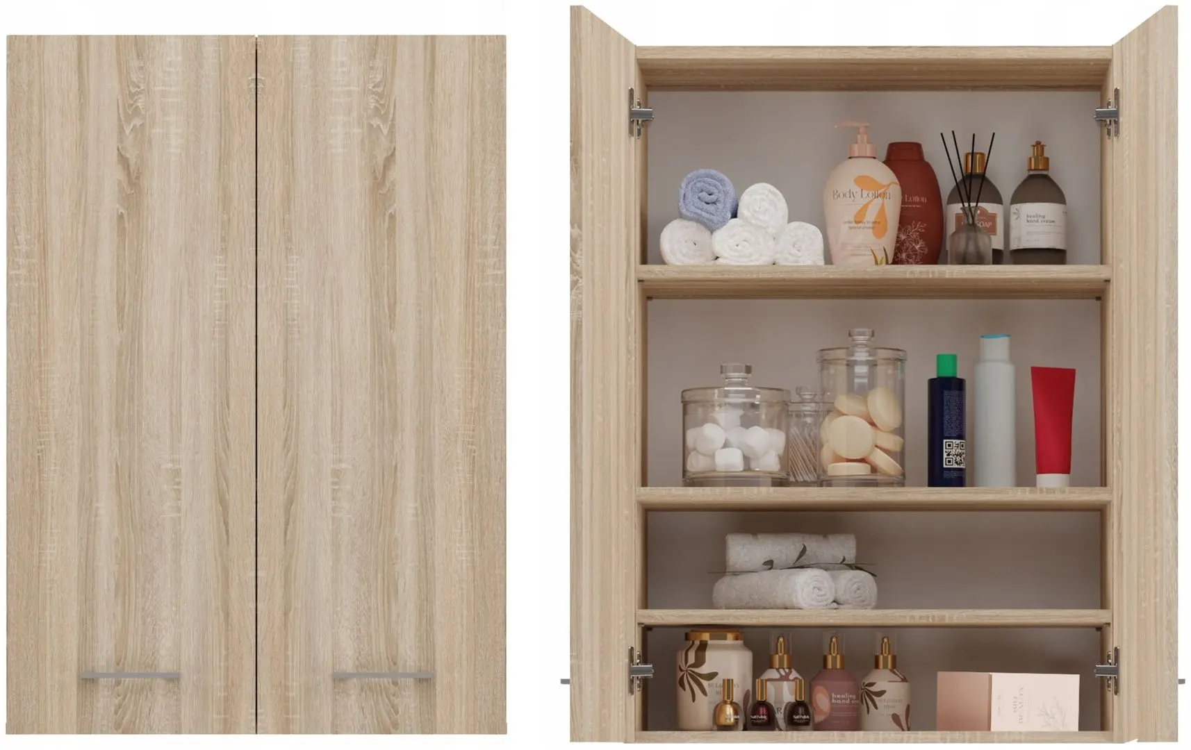 Dulap suspendat TopEshop Pola Mini DD (Sonoma Oak)