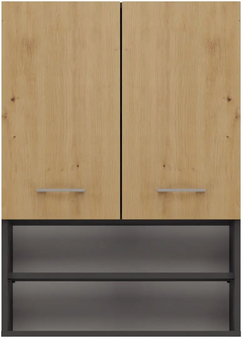 Dulap suspendat TopEshop Pola Mini DK (Anthracite/Artisan Oak)