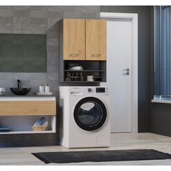 Dulap suspendat TopEshop Pola Mini DK (Anthracite/Artisan Oak)