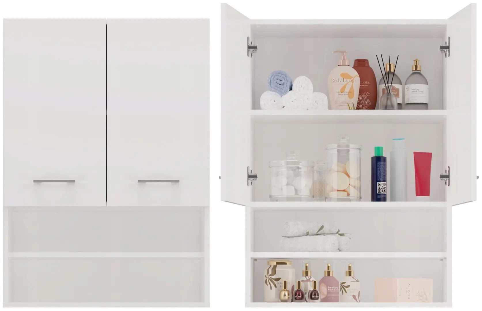 Шкаф навесной TopEshop Pola Mini DK (White)