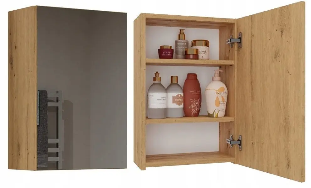 Шкаф с зеркалом TopEshop Pola 1D (Artisan Oak)