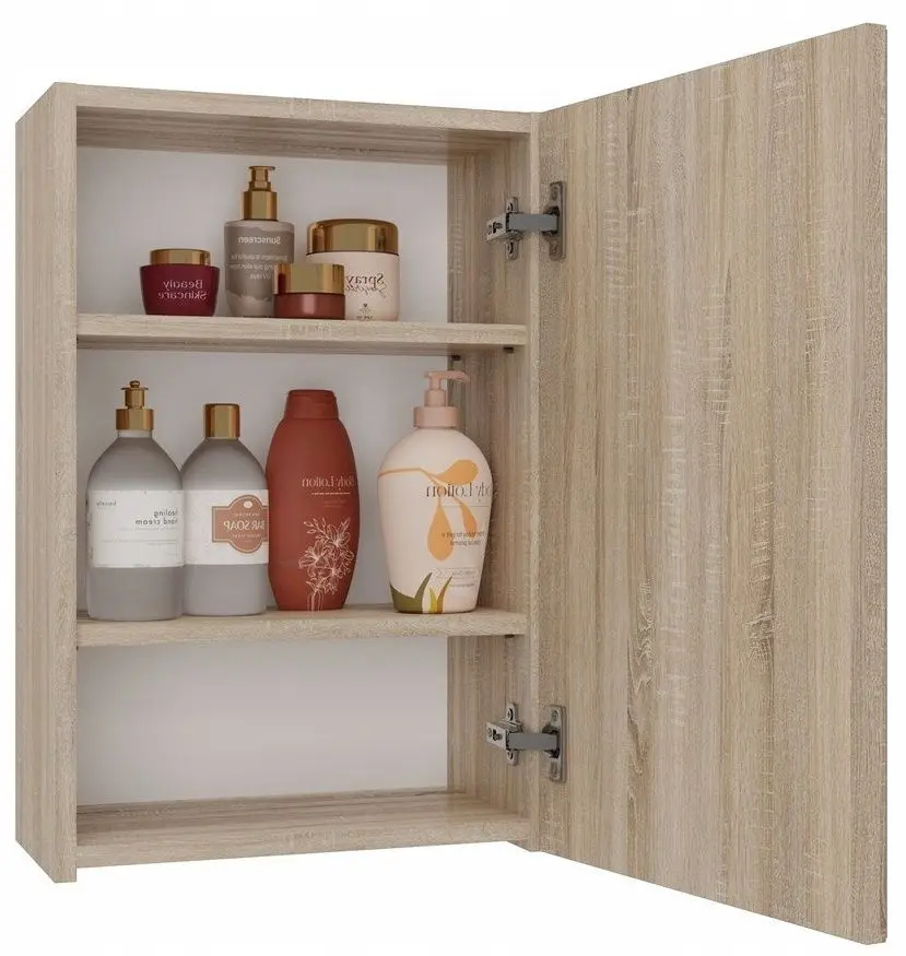 Шкаф с зеркалом TopEshop Pola 1D (Sonoma Oak)