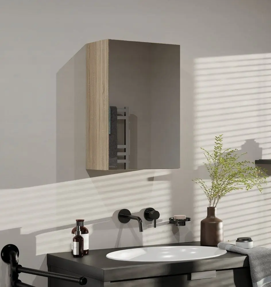 Шкаф с зеркалом TopEshop Pola 1D (Sonoma Oak)