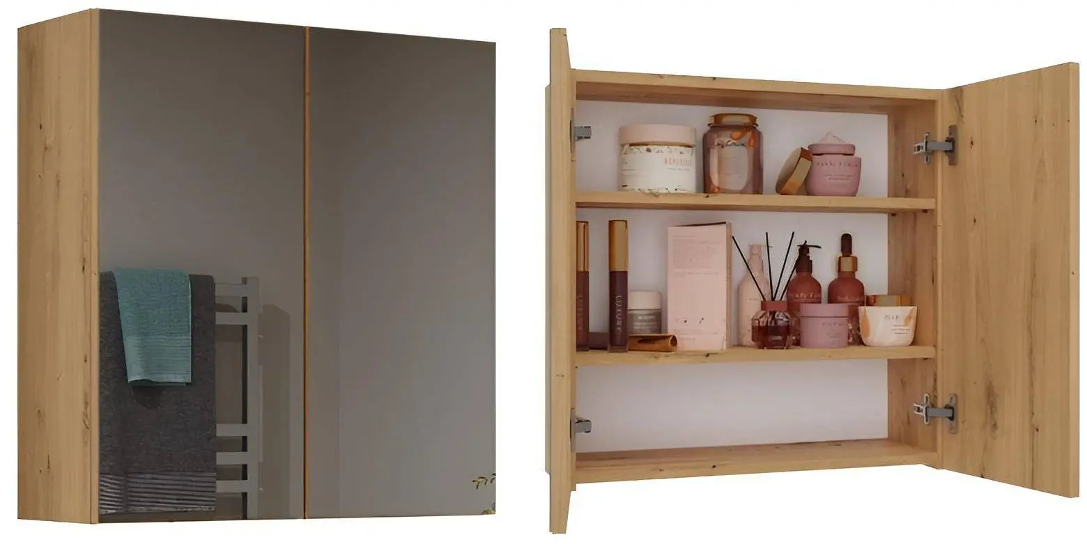 Dulap cu oglinda TopEshop Pola 2D (Artisan Oak)