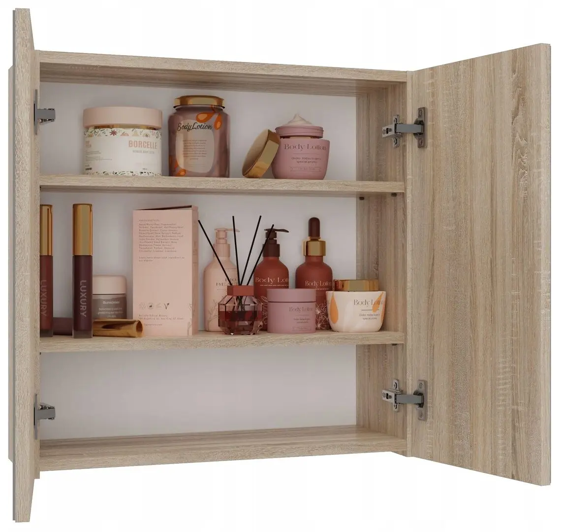 Шкаф с зеркалом TopEshop Pola 2D (Sonoma Oak)