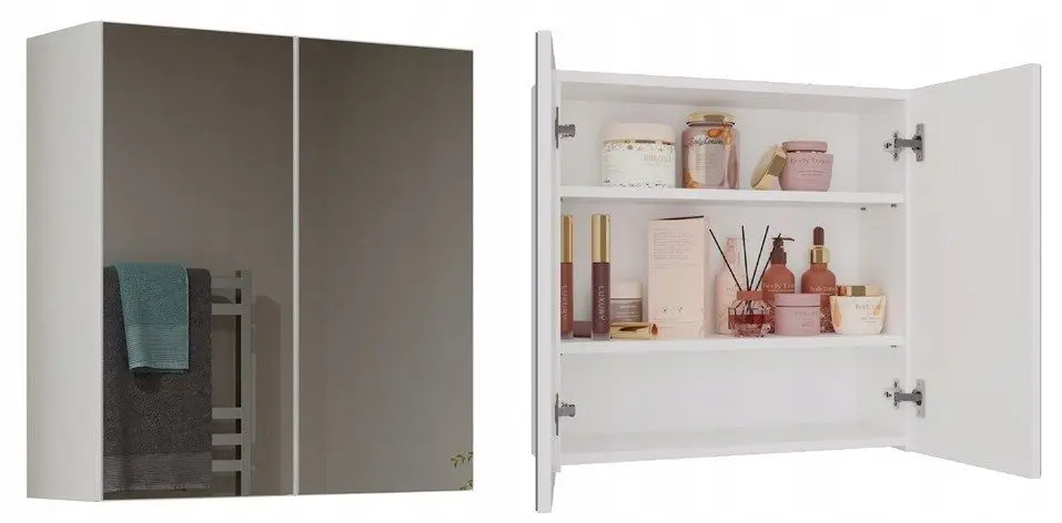 Шкаф с зеркалом TopEshop Pola 2D (White)