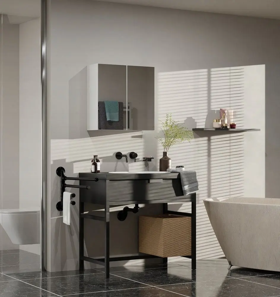 Шкаф с зеркалом TopEshop Pola 2D (White)