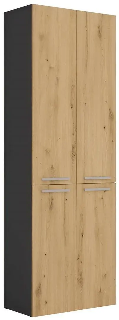 Dulap TopEshop Nel DD 1K (Anthracite/Artisan Oak)