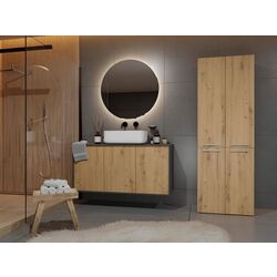 Dulap TopEshop Nel DD 1K (Anthracite/Artisan Oak) Thumb