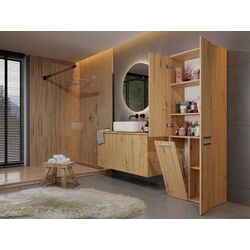 Шкаф TopEshop Nel DD 1K (Artisan Oak) Thumb