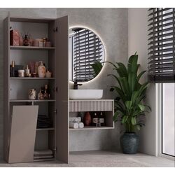 Шкаф TopEshop Nel DD 1K (Clay) Thumb