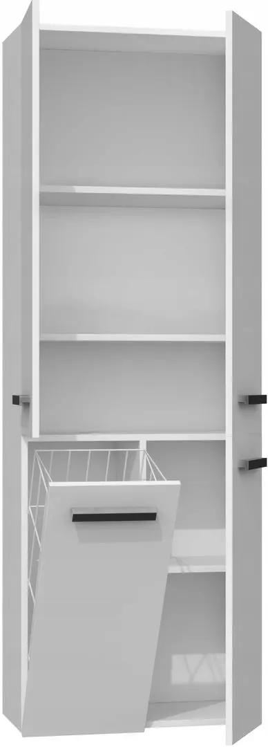 Шкаф TopEshop Nel DD 1K (White Matt)