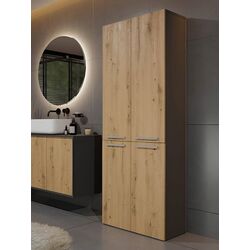 Dulap TopEshop Nel DD 2K (Anthracite/Artisan Oak)