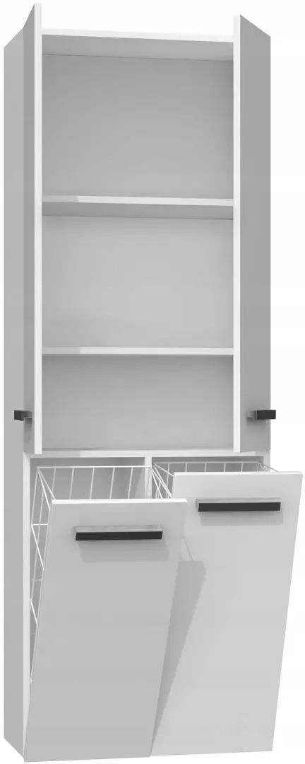 Шкаф TopEshop Nel DD 2K (White Gloss)