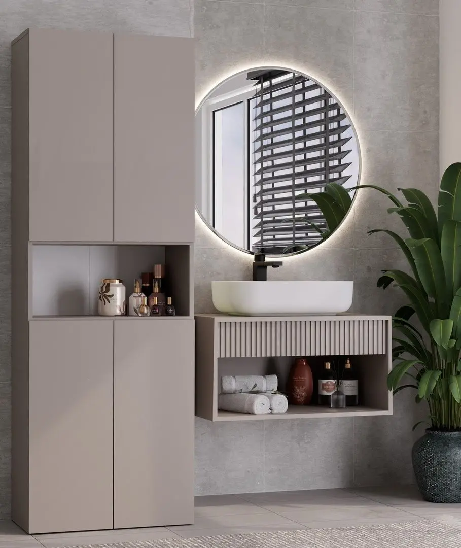 Шкаф TopEshop Nel DK 1K (Clay)