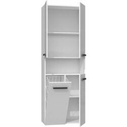 Шкаф TopEshop Nel DK 1K (White Gloss) Thumb