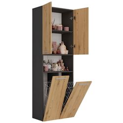 Dulap TopEshop Nel DK 2K (Anthracite/Artisan Oak) Thumb