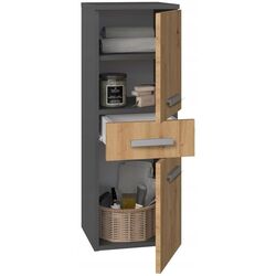 Шкаф TopEshop Nel V DDS (Anthracite/Artisan Oak) Thumb