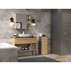 Шкаф TopEshop Nel V DS (Anthracite/Artisan Oak) Thumb