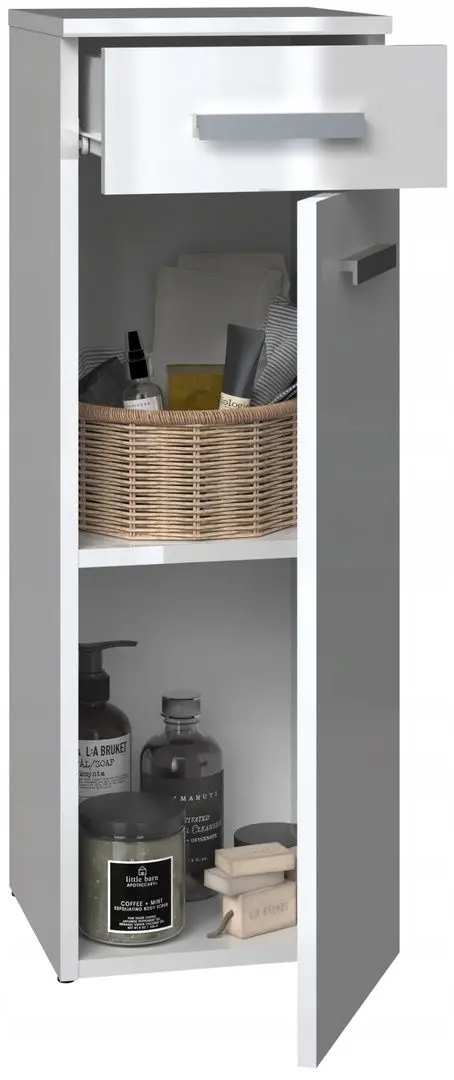 Шкаф TopEshop Nel V DS (White Gloss)