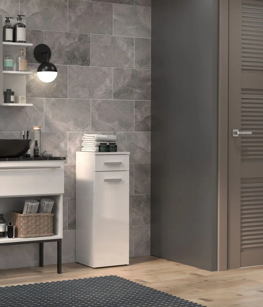 Шкаф TopEshop Nel V DS (White Gloss)