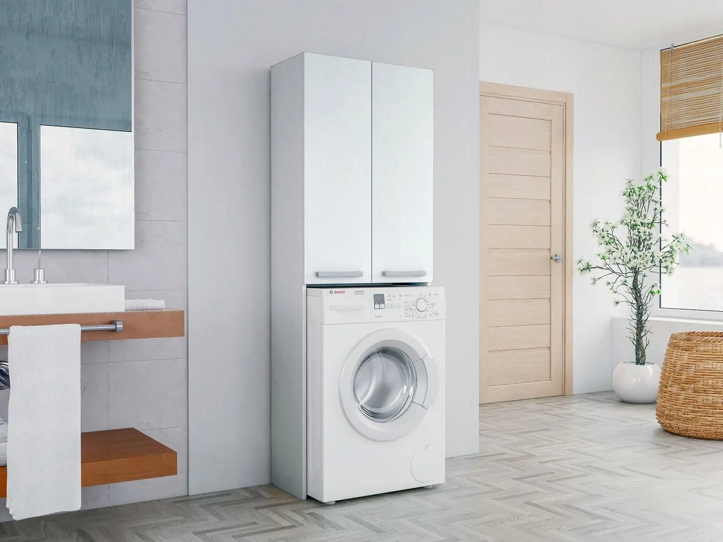 Dulap TopEshop Pola DD (White)